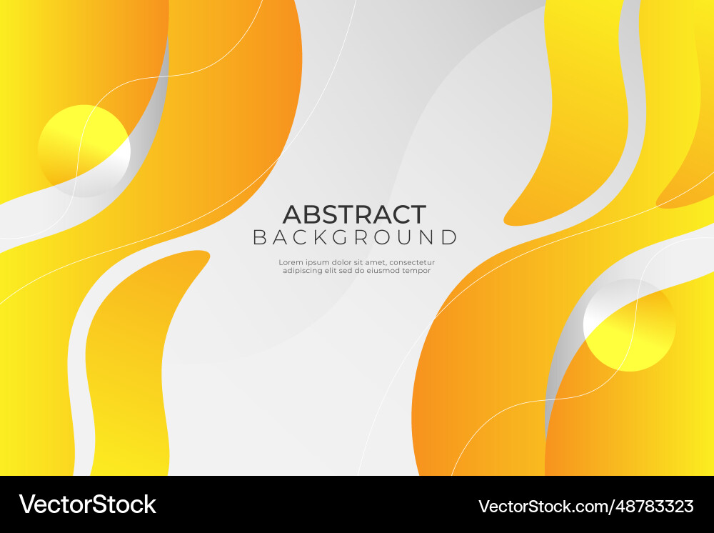 Wavy background with copy space Vector Image