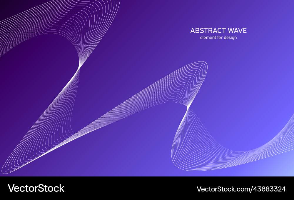 Abstract wave element for design digital Abstract wave element for design digital vector image