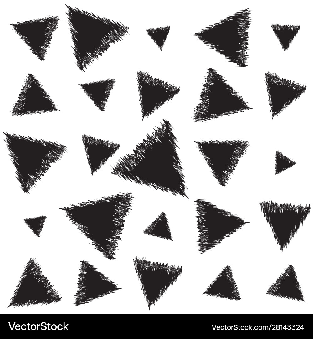 Infinite backdrop with triangles Infinite backdrop with triangles vector image