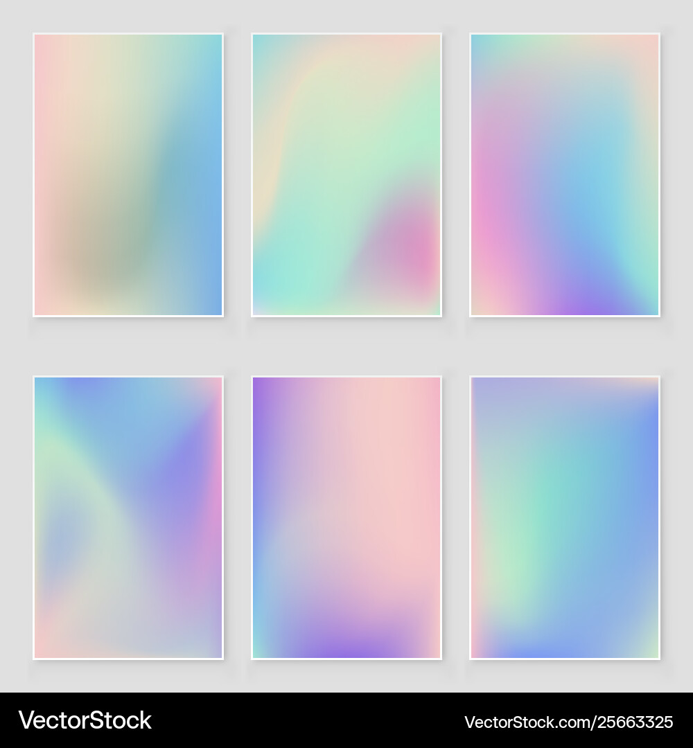 Bright colors gradient abstract soft background vector image