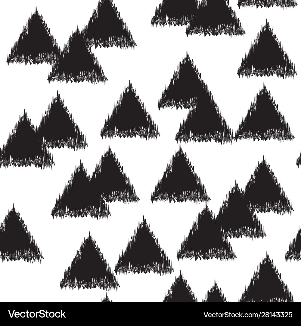 Infinite design with triangles Infinite design with triangles vector image