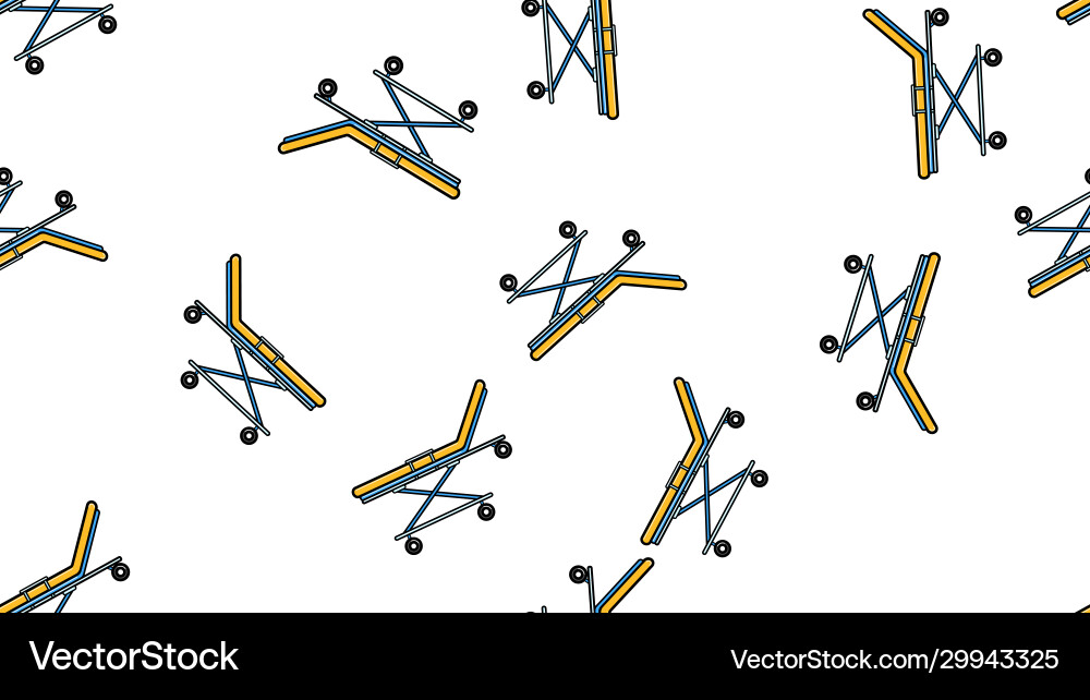Seamless pattern texture endless recurring vector image