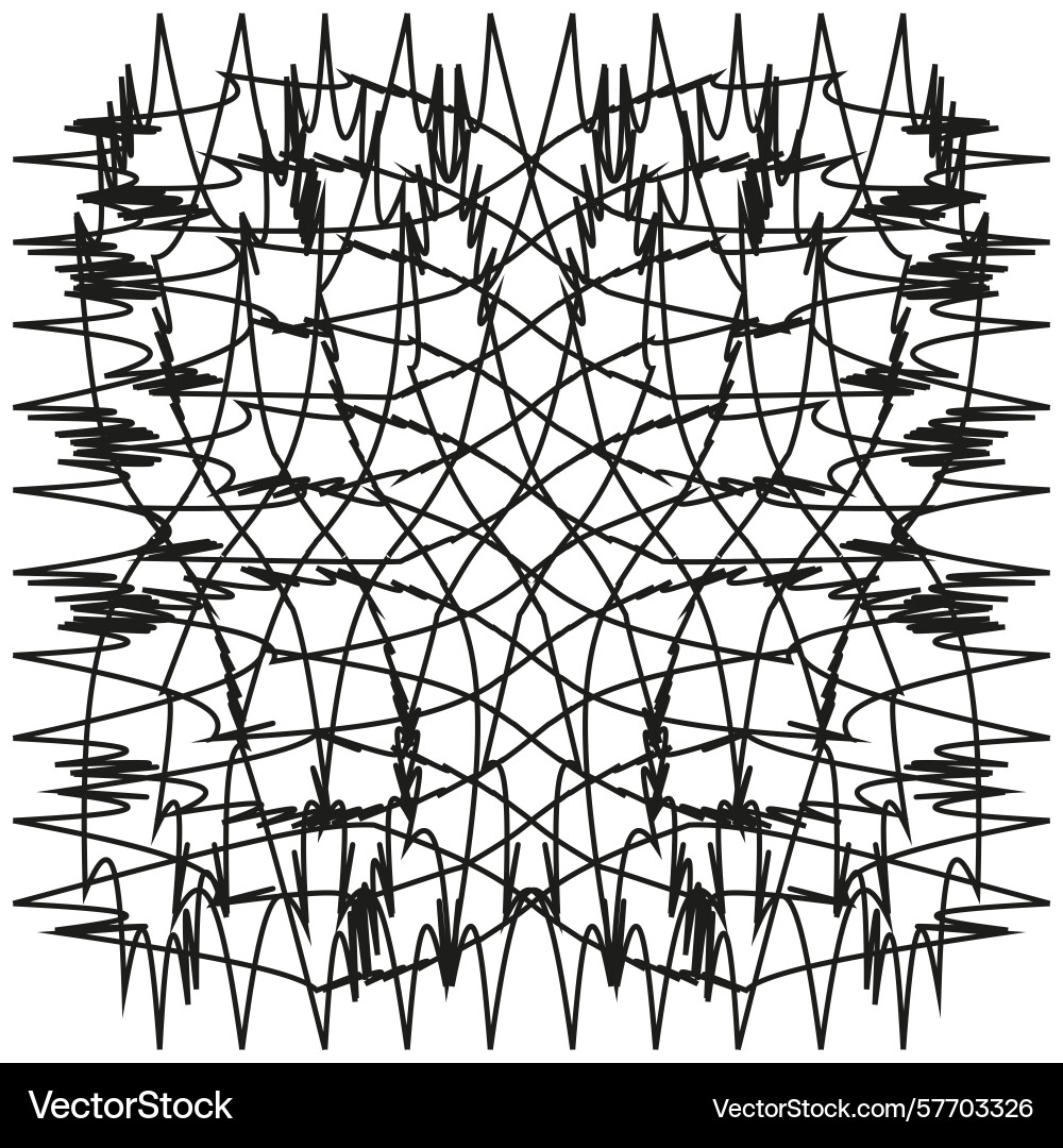 Linear abstract pattern chaotic line texture Linear abstract pattern chaotic line texture vector image