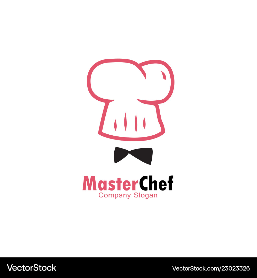 Masterchef Logo Vector Master Chef Logo Vector Icon Stock Vector
