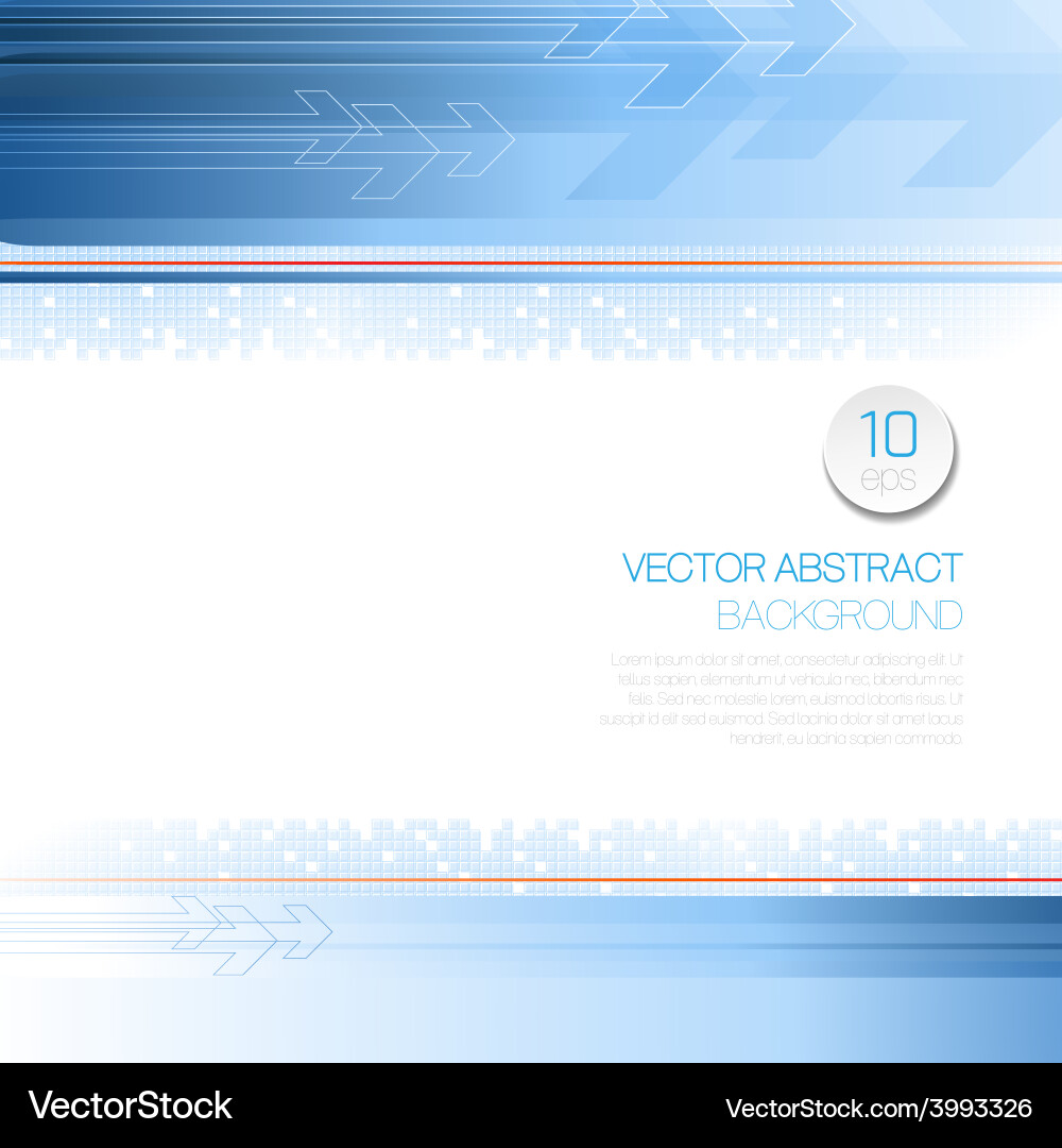 Modern Tech Background - Geometric Lines vector image