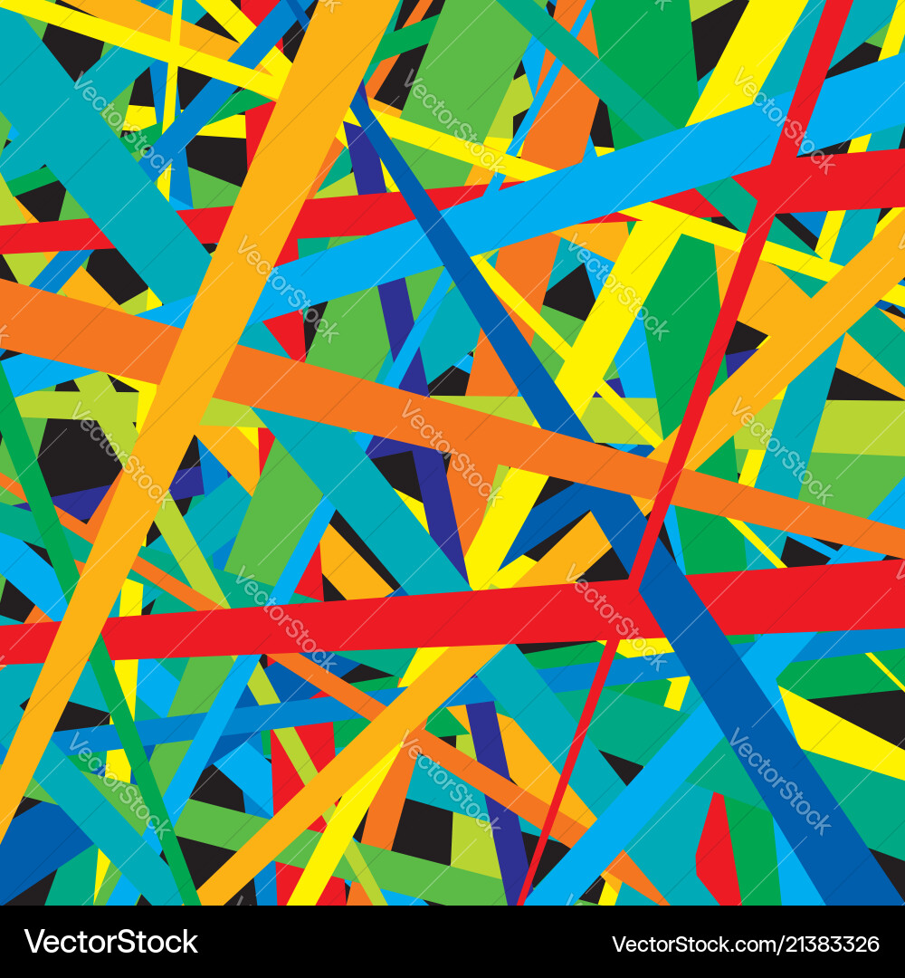 Pattern of colorful lines Pattern of colorful lines vector image