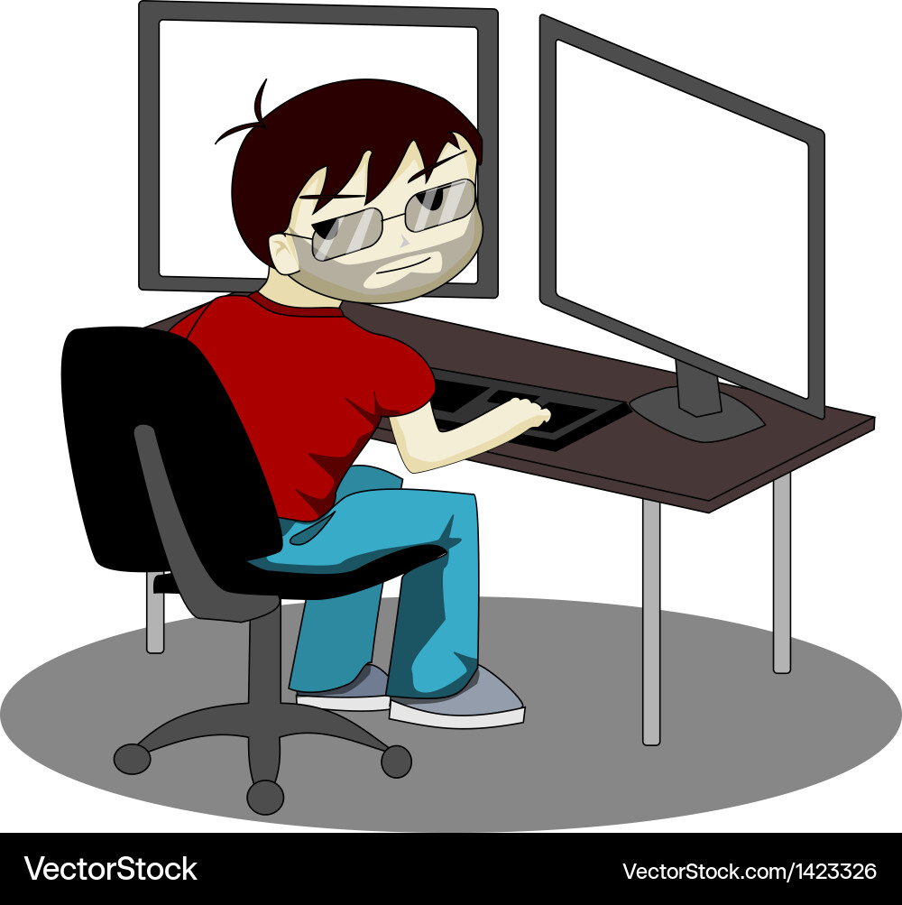 Programmer Vector Image