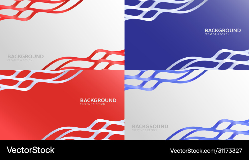 Abstract dynamic wave line background Vector Image