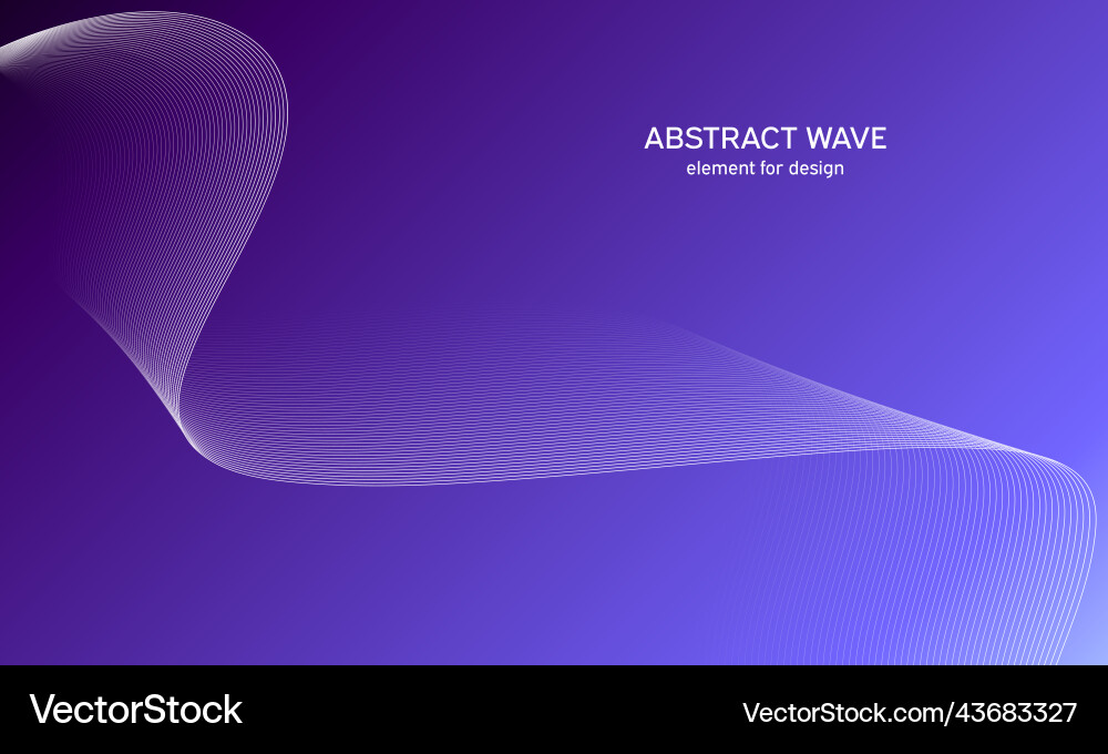 Abstract wave element for design digital Abstract wave element for design digital vector image