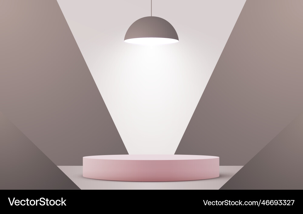 Abstrakte Szene Hintergrund Zylinder Podium Abstrakte Szene Hintergrund Zylinder Podium vektorbild
