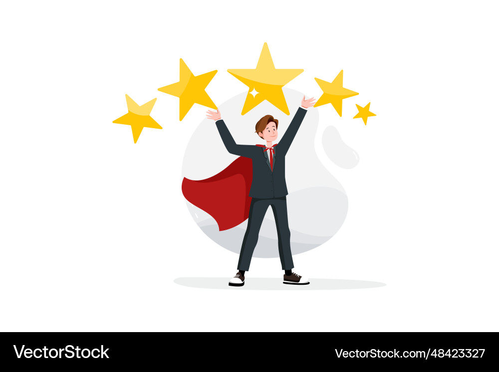 Business activities concept flat isolated Business activities concept flat isolated vector image