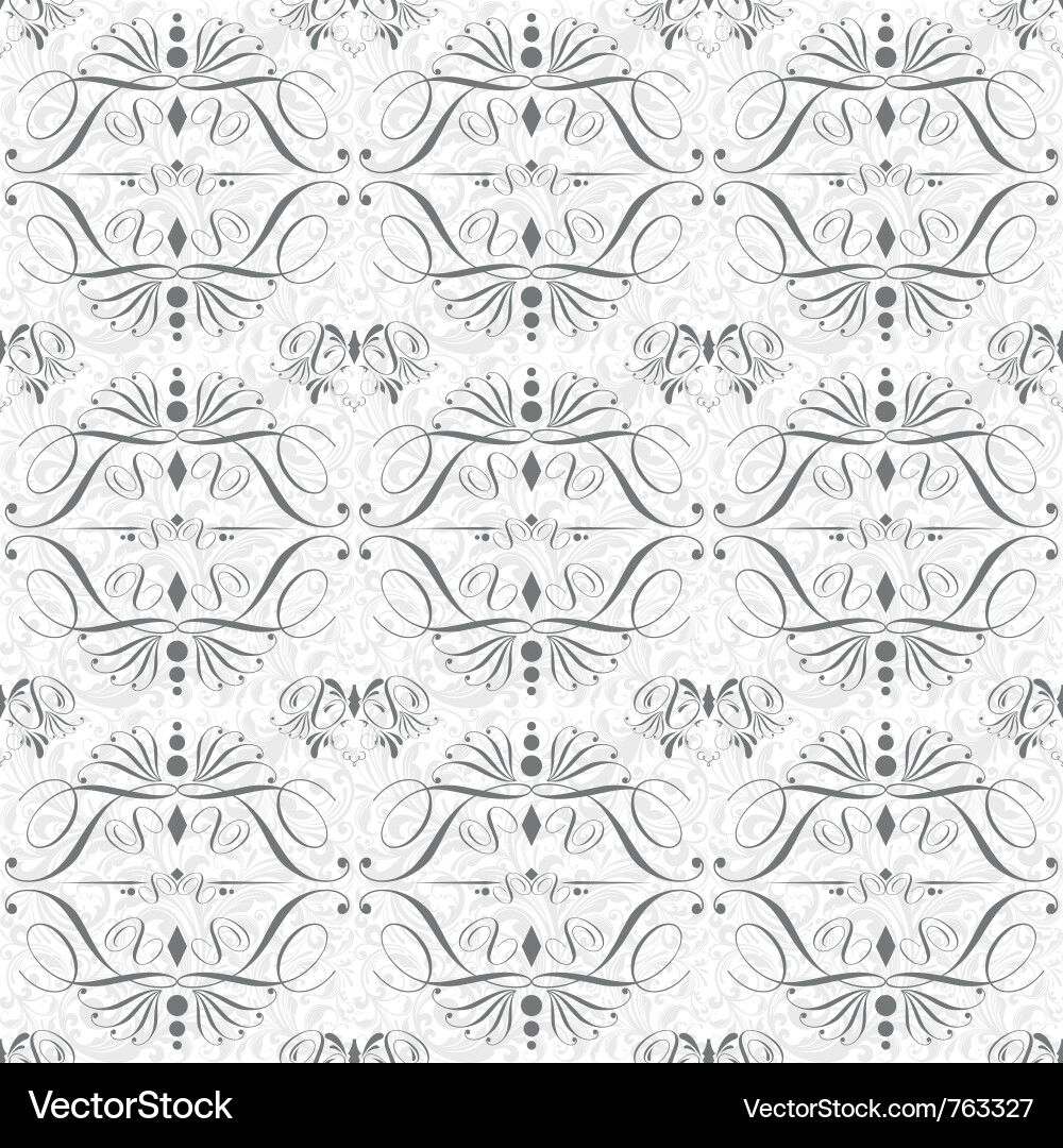 Elegant Classical Scroll Pattern Vector Image