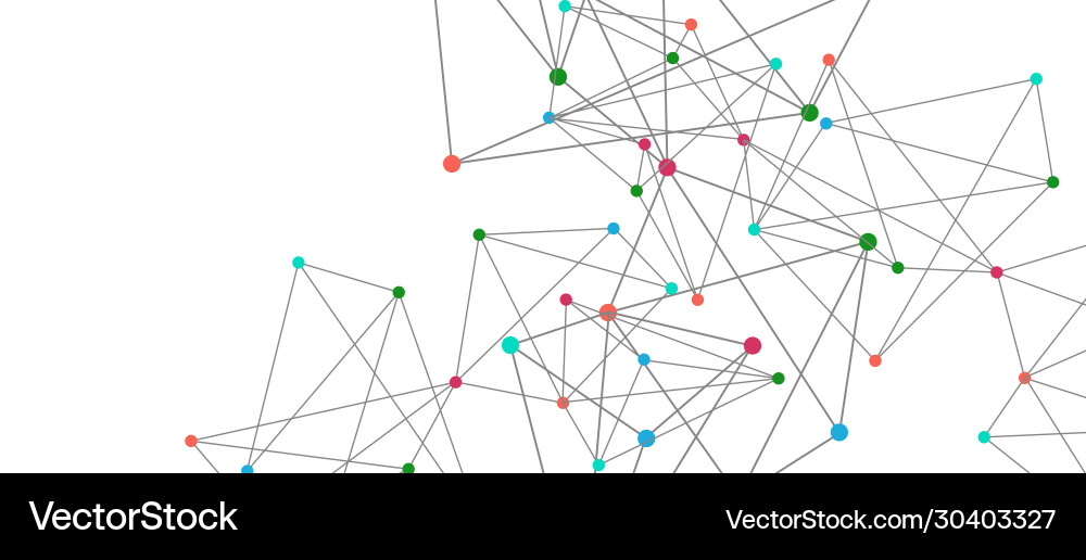 Line points connections triangular technology Line points connections triangular technology Vector Image