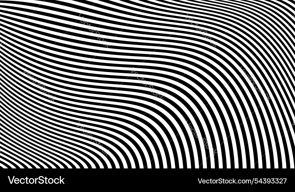 Wavy lines textured Vector Image