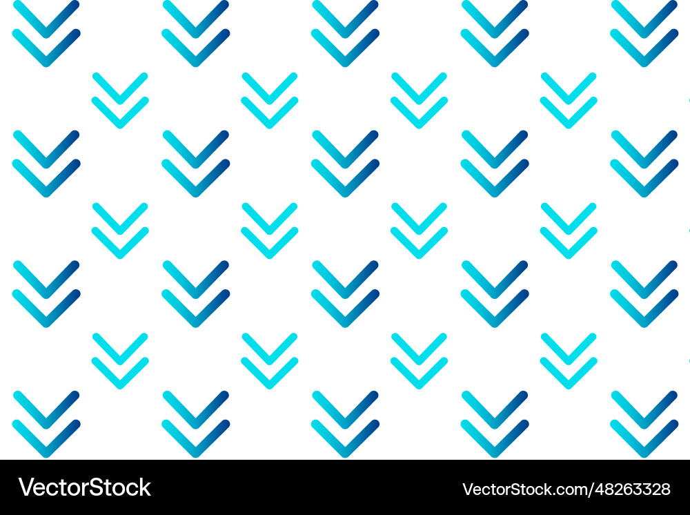 Abstract double arrow pattern background vector image
