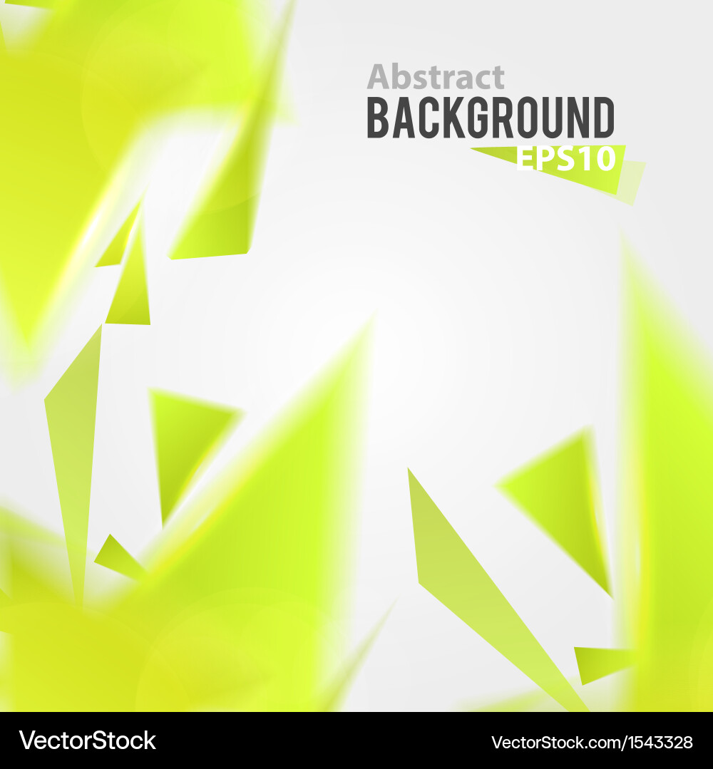 Abstract triangle background Vector Image