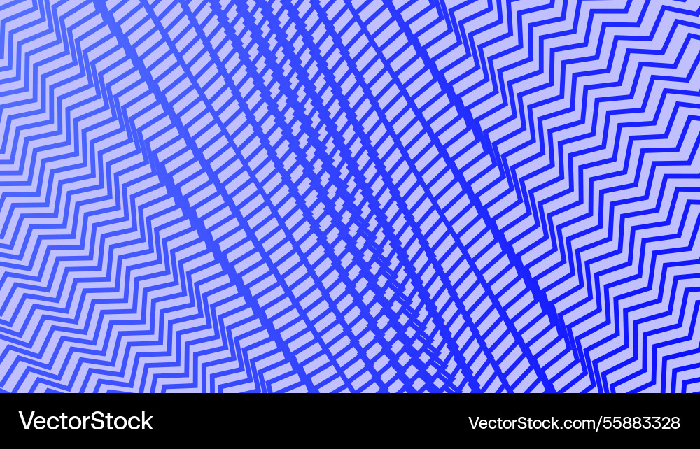 Blue zig zag pattern abstract background Vector Image