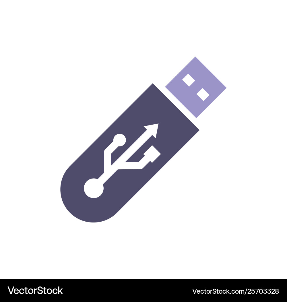 Computer hardware icon on background for graphic Vector Image