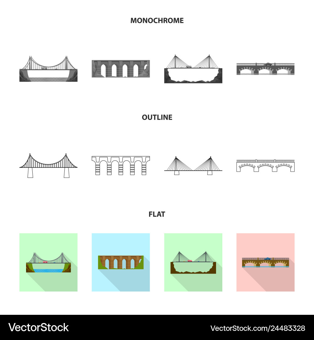 Isolated object of connection and design logo set Isolated object of connection and design logo set vector image