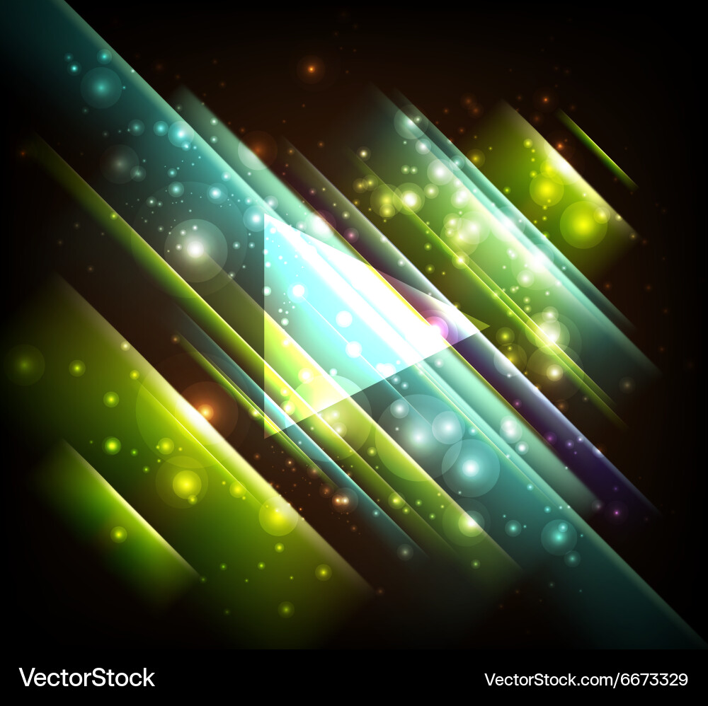 Abstract design with triangles Vector Image