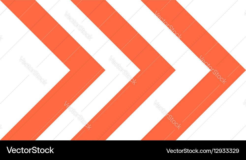 Arrow icon direction button pointer sign vector image