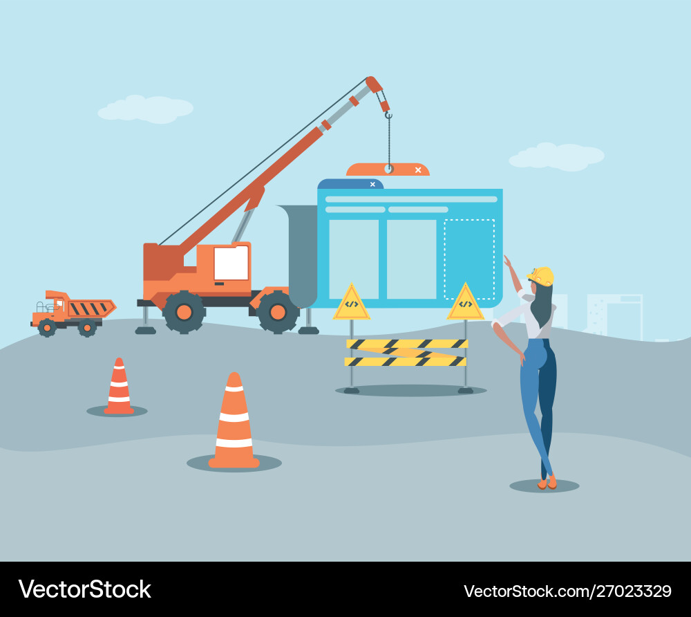 Buiders and data folder with webpage under Buiders and data folder with webpage under Vector Image