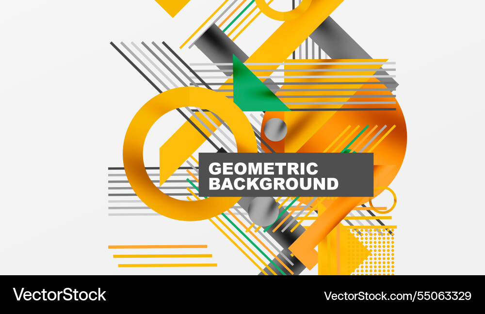 Geometric background showcasing sharp lines Geometric background showcasing sharp lines Vector Image