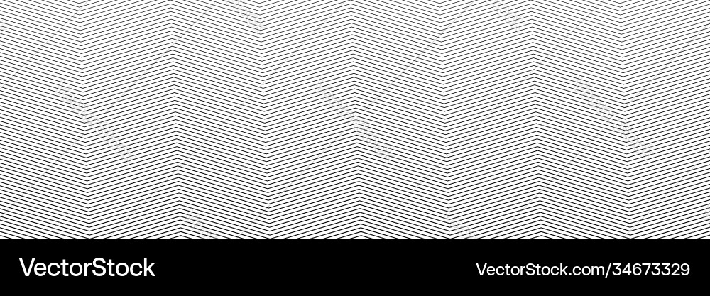 Wide rectangular format wavy waving zig-zag Wide rectangular format wavy waving zig-zag vector image