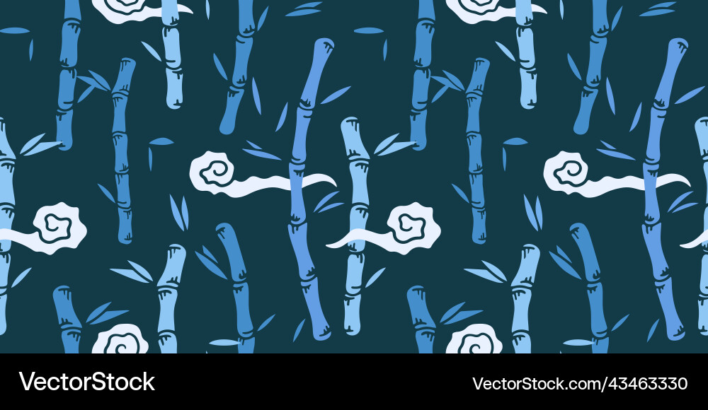Abstract image of bamboo seamless pattern Abstract image of bamboo seamless pattern vector image
