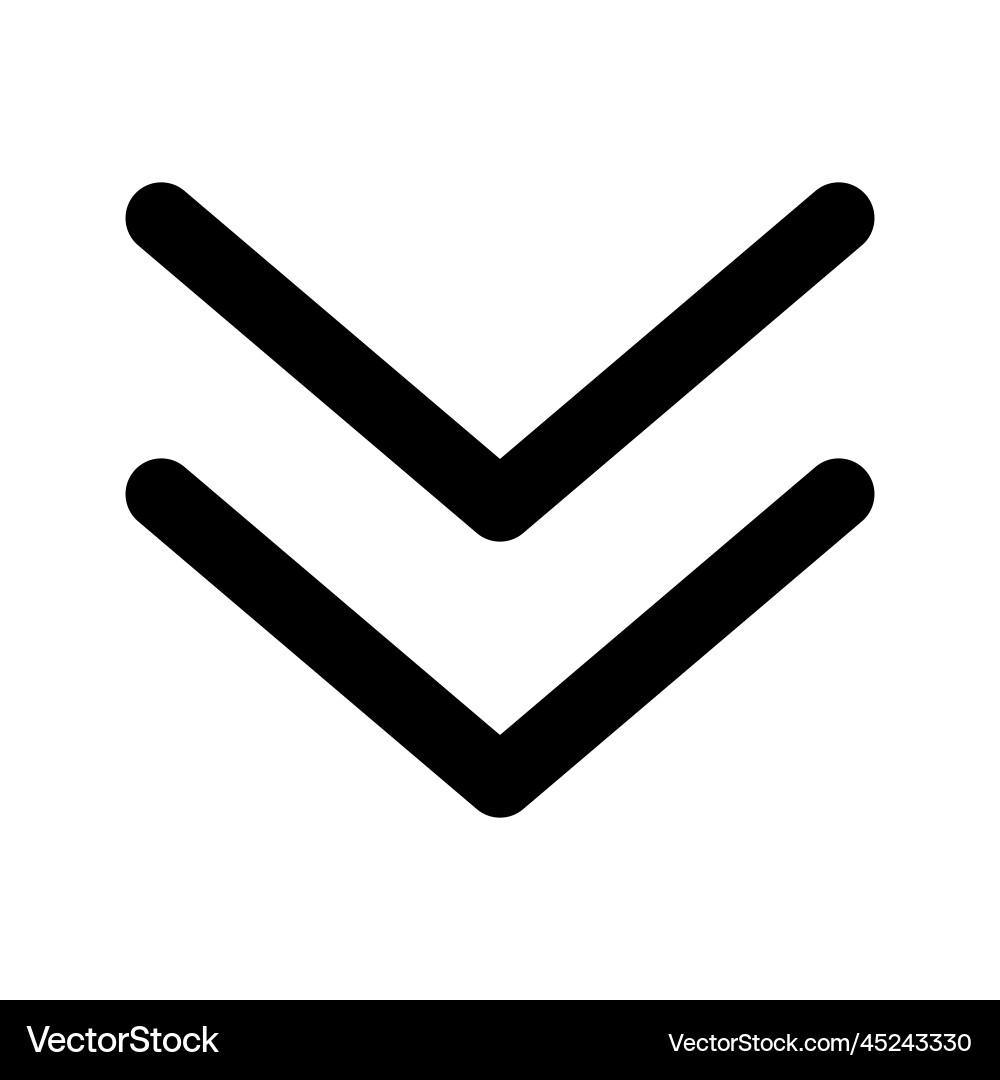 Underscroll sign or web design scroll Underscroll sign or web design scroll Vector Image
