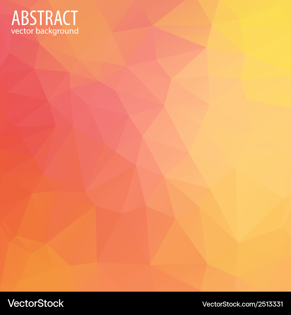 Abstract triangle background Vector Image