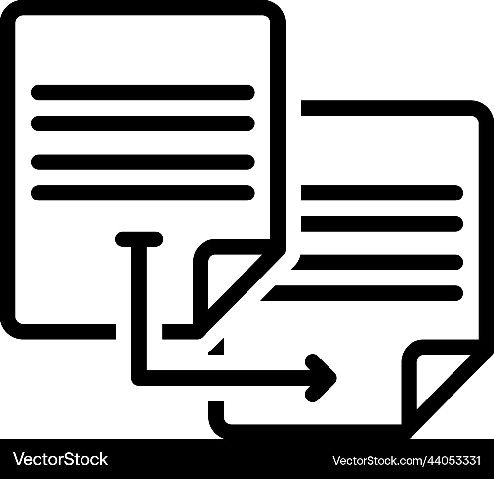 Duplicate vector image