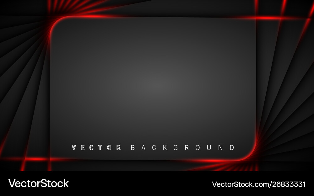 Dynamic Red Line Shadow Background vector image
