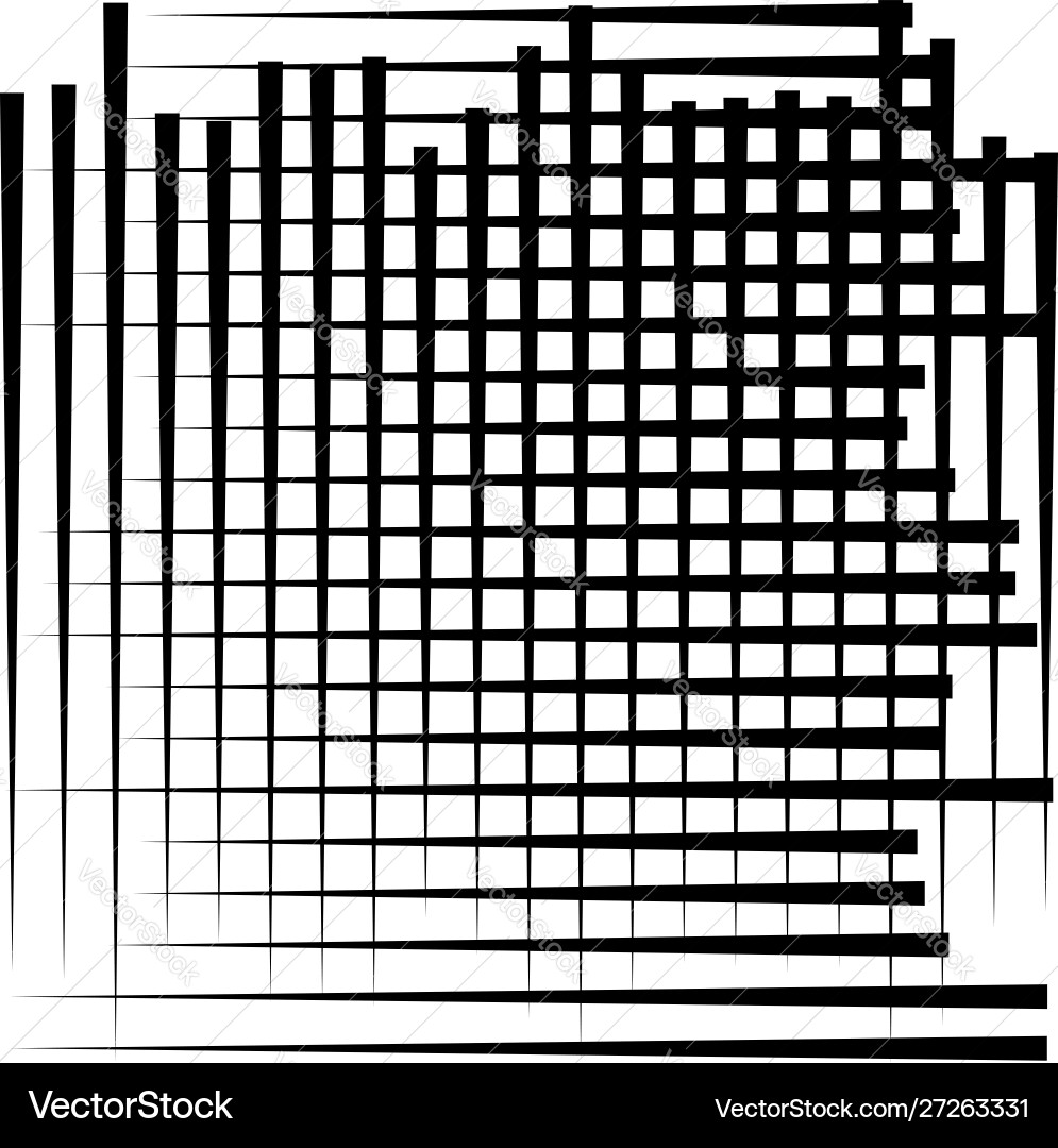 Grid mesh element cellular reticular grate Grid mesh element cellular reticular grate vector image
