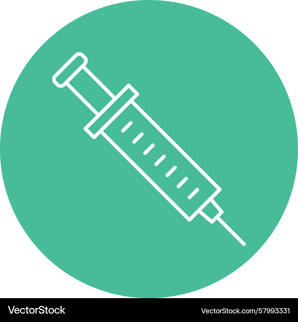 Injection Line - Circular Form Vector Image