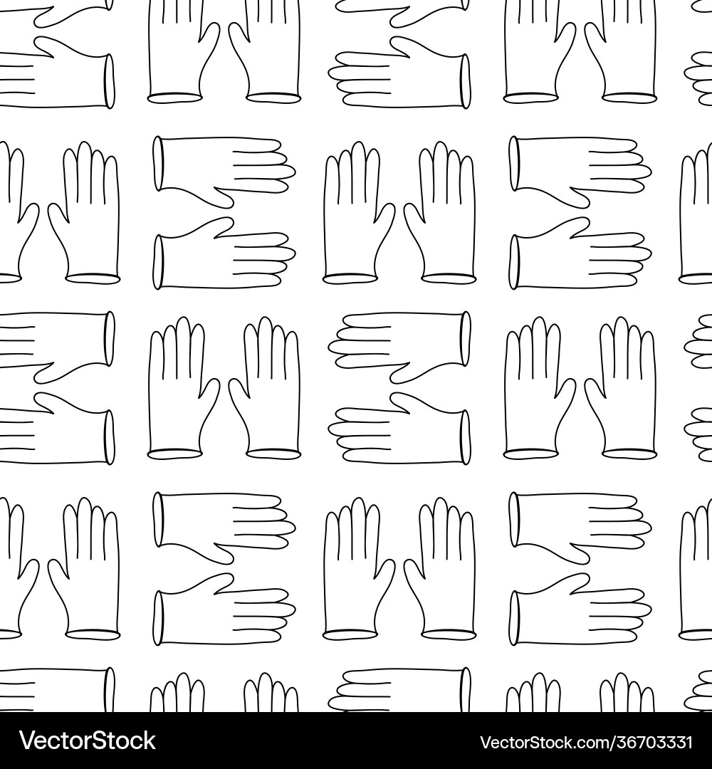 Seamless pattern made from hand drawn latex Seamless pattern made from hand drawn latex vector image