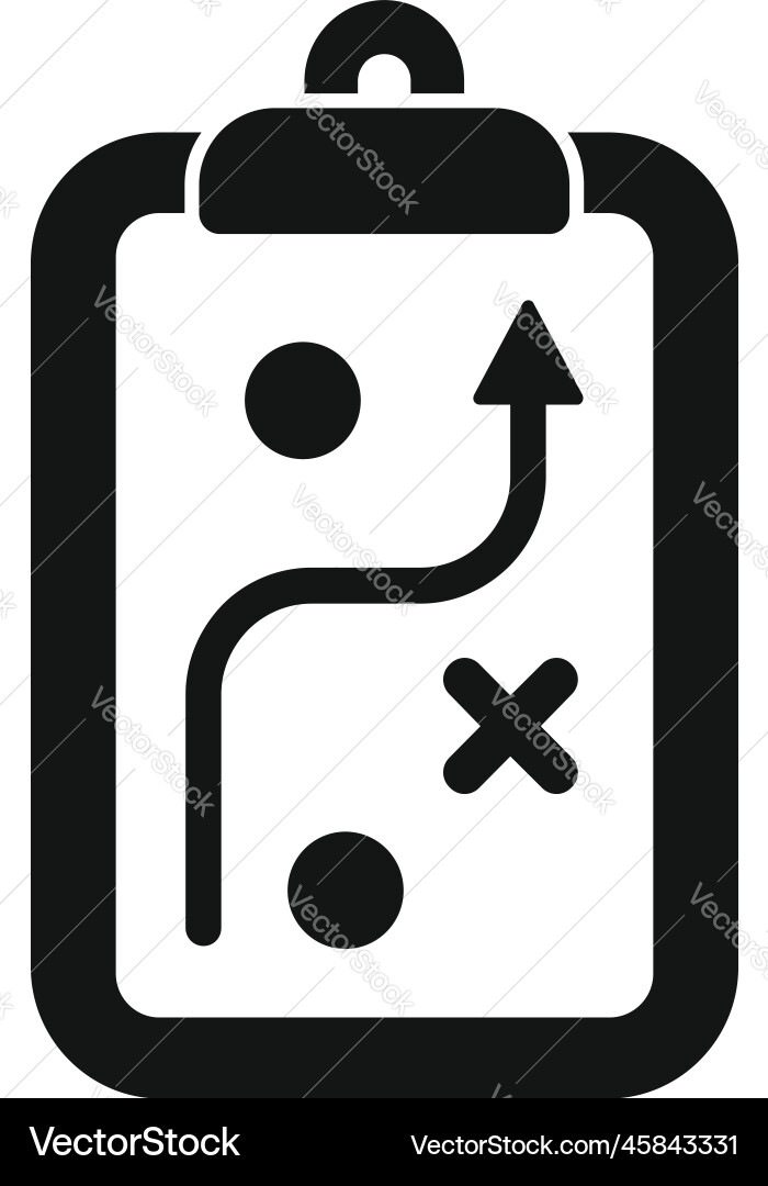 Tactical core values icon simple value Tactical core values icon simple value vector image