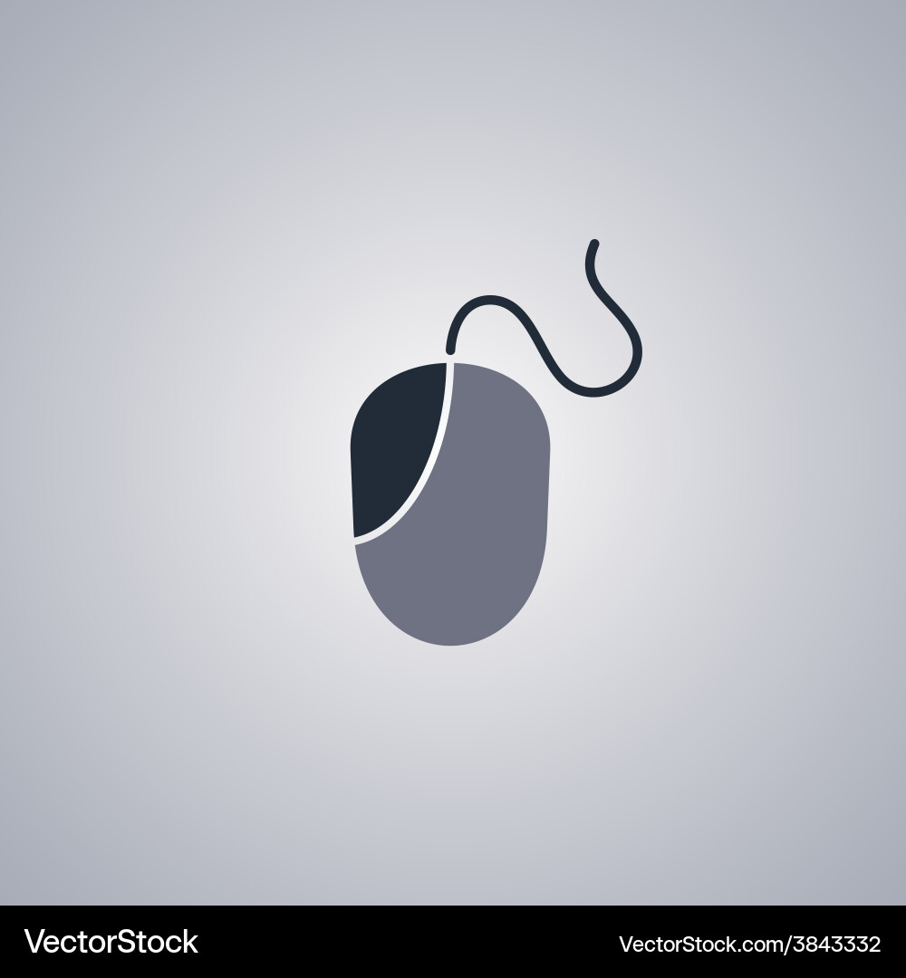 Computer mouse vector image