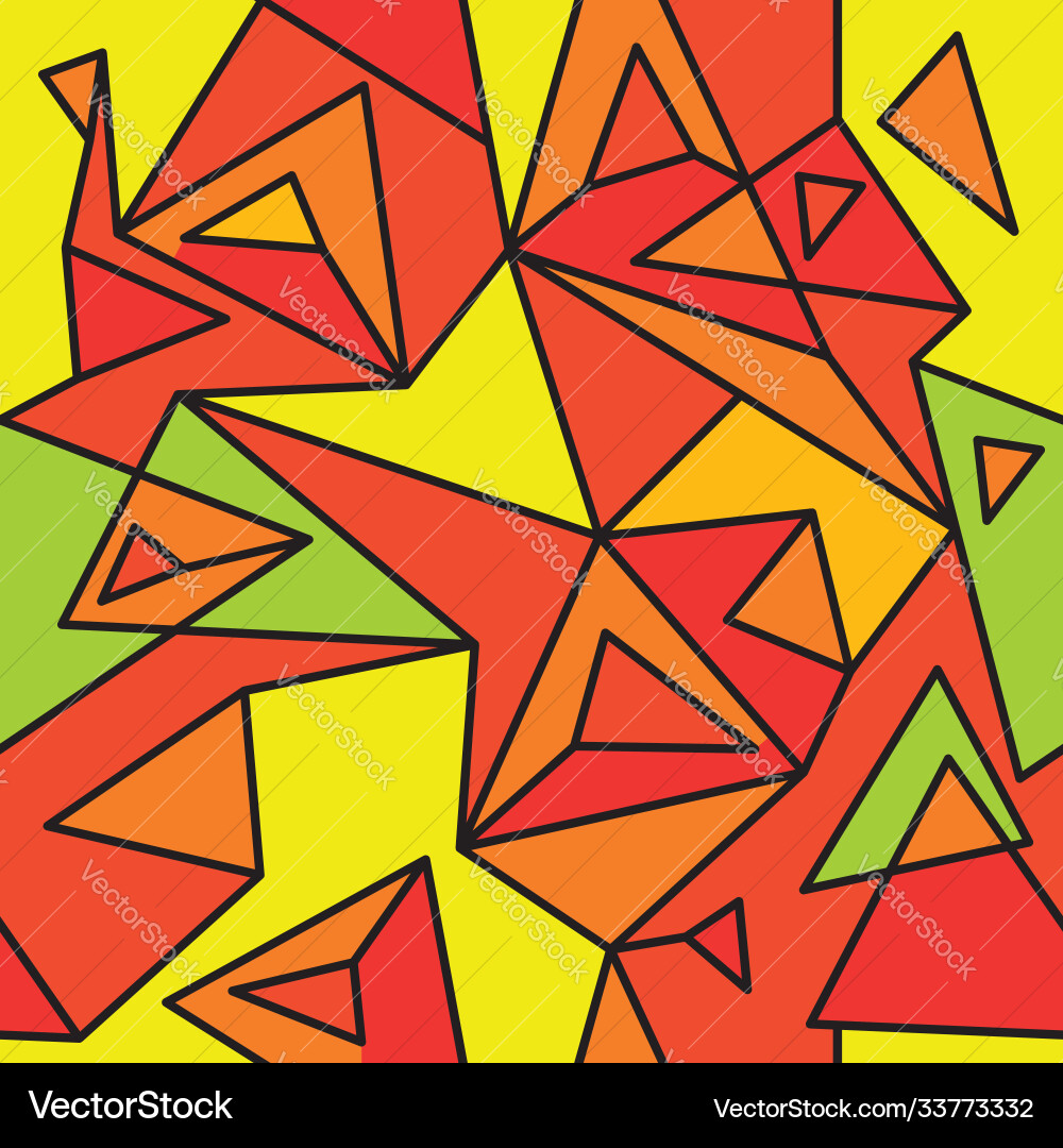 Fragment cubism abstract seamless pattern Fragment cubism abstract seamless pattern vector image