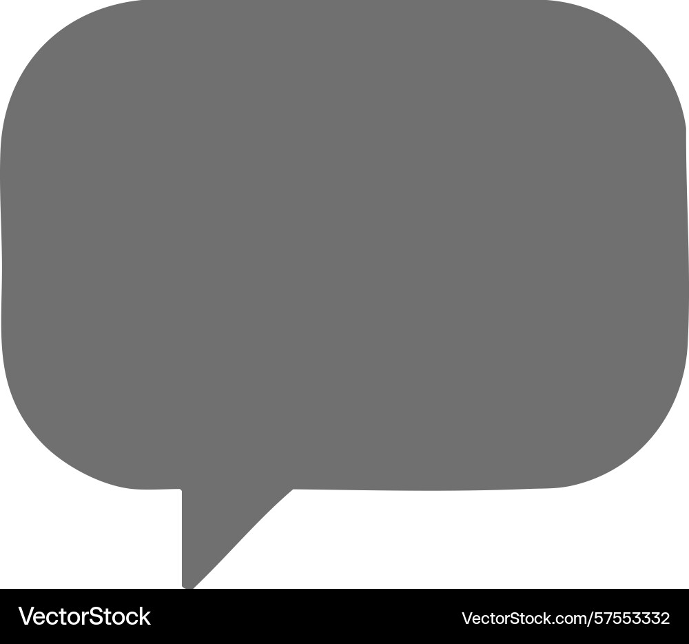 Speech bubble icon symbol communication message Vector Image