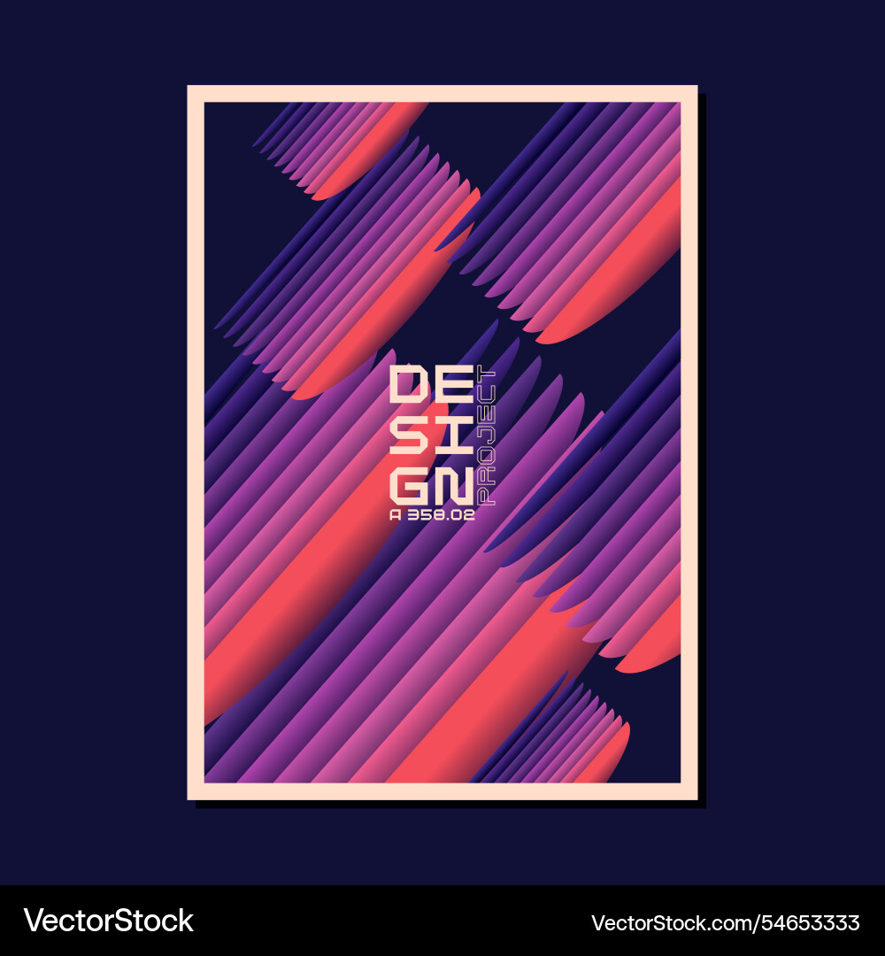 A template to use in your design composition vector image