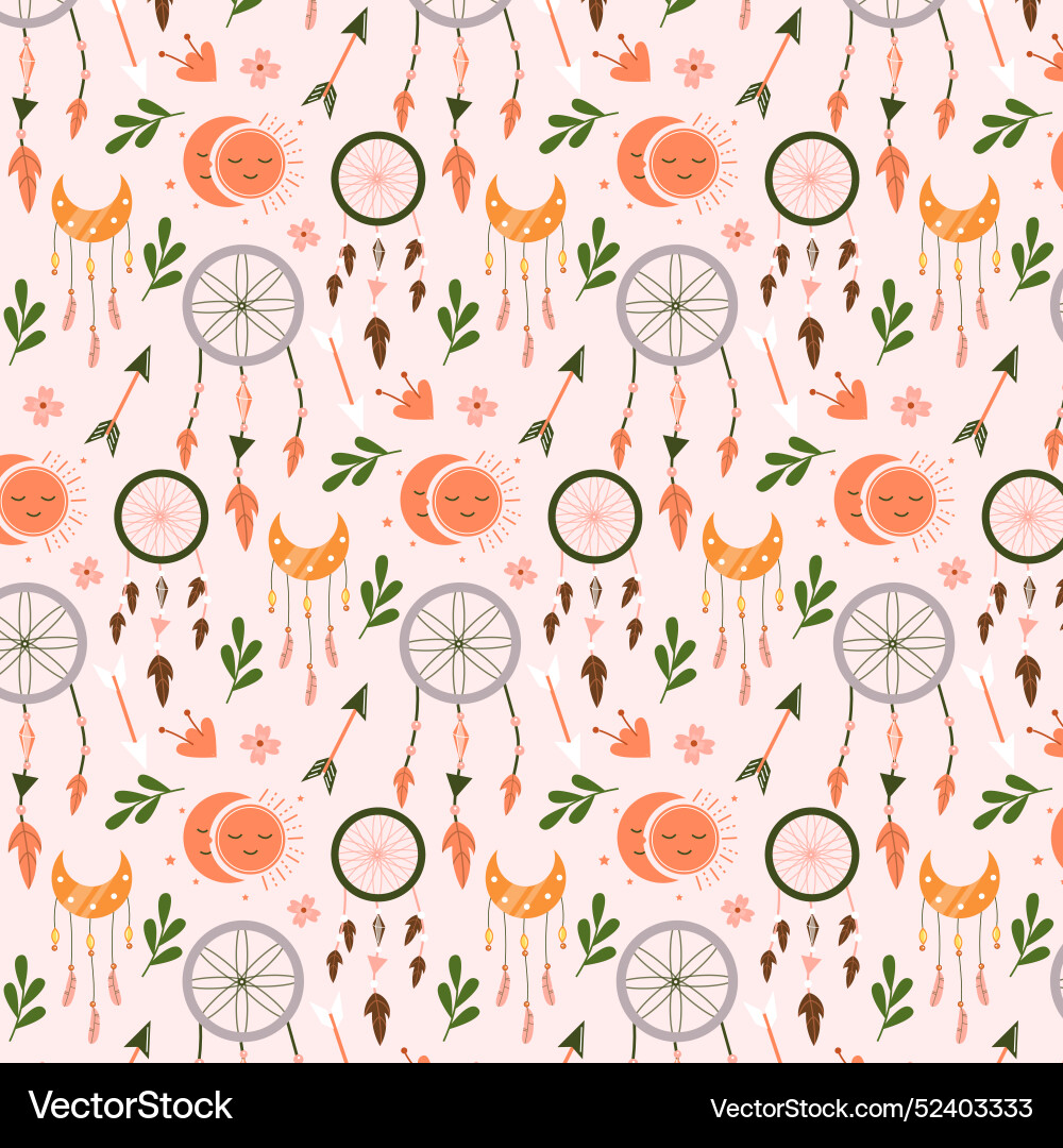 Boho pattern design Vector Image