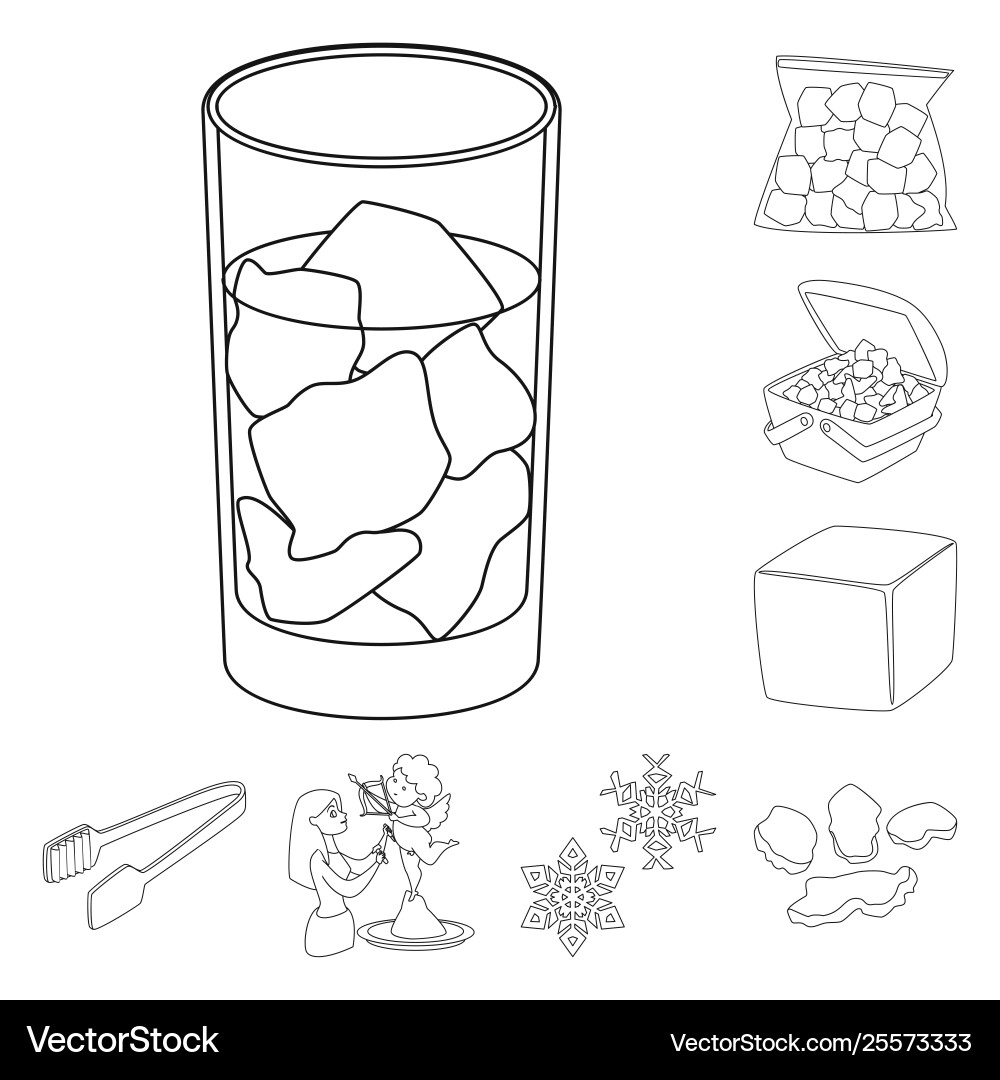 Isolated object clean and wet symbol set Isolated object clean and wet symbol set Vector Image
