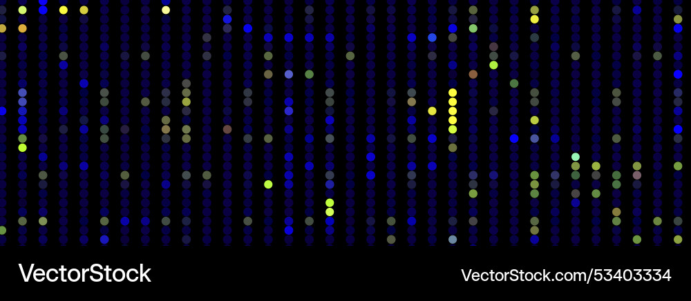 Trendy glitch pattern on dark background abstract Trendy glitch pattern on dark background abstract vector image