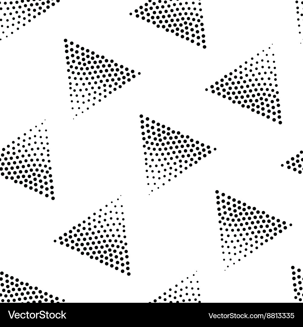 Abstract Geometric Triangle Pattern vector image