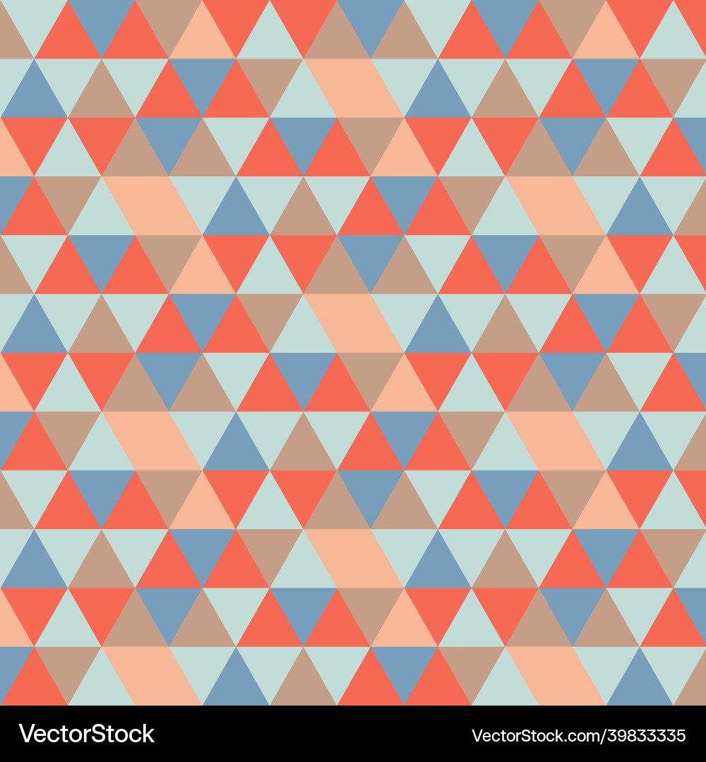 Graphics seamless polygon background pattern vector image