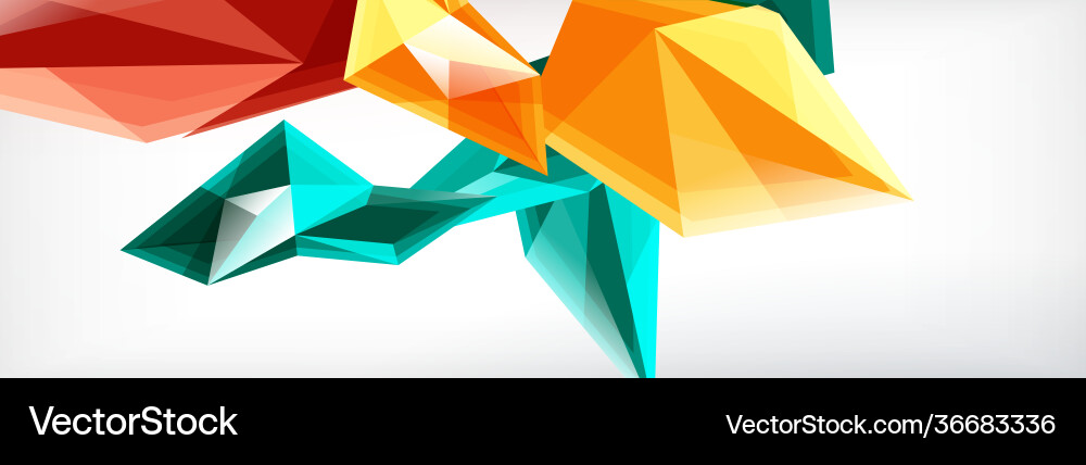 3d triangles and pyramids abstract 3d triangles and pyramids abstract Vector Image