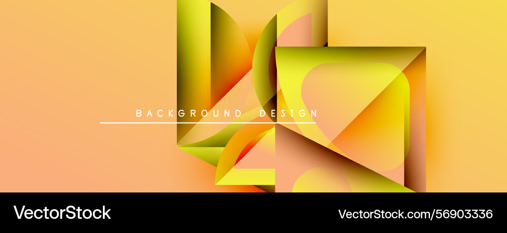 Abstract geometric shapes overlap creating Abstract geometric shapes overlap creating vector image