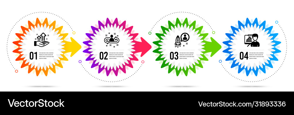 Analysis graph presentation board and startup Analysis graph presentation board and startup Vector Image