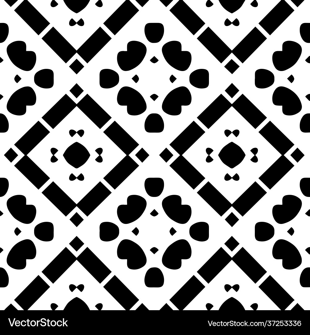 Geometric pattern with triangular elements Vector Image